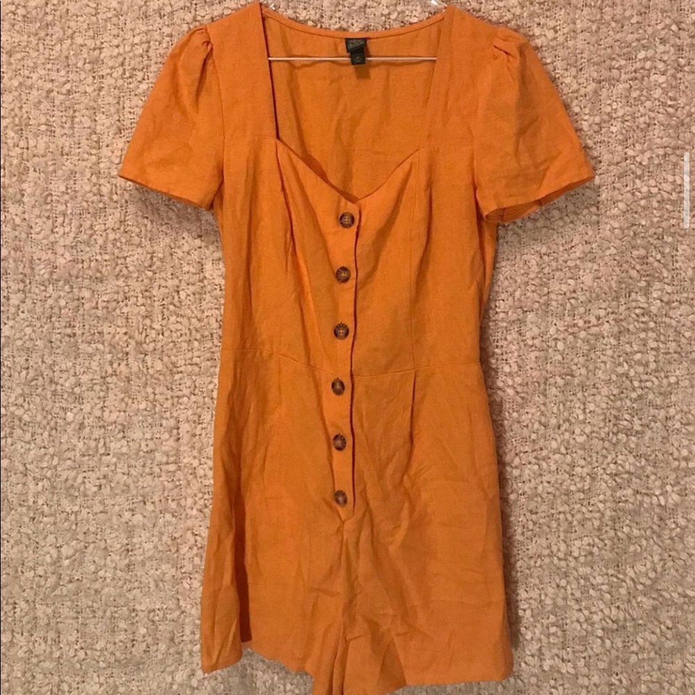 ❗️SOLD❗️Golden mustard romper